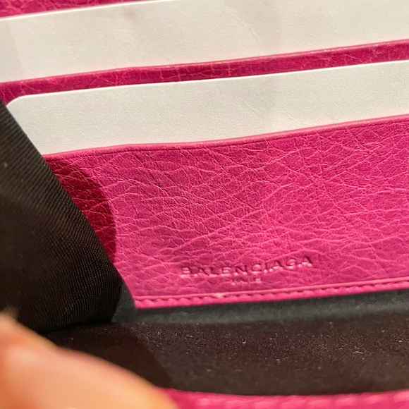 Authentic Balenciaga Lambskin long zippy wallet - Picture 15 of 16